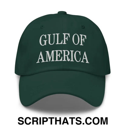 Gulf of America Embroidered Dad Hat Spruce