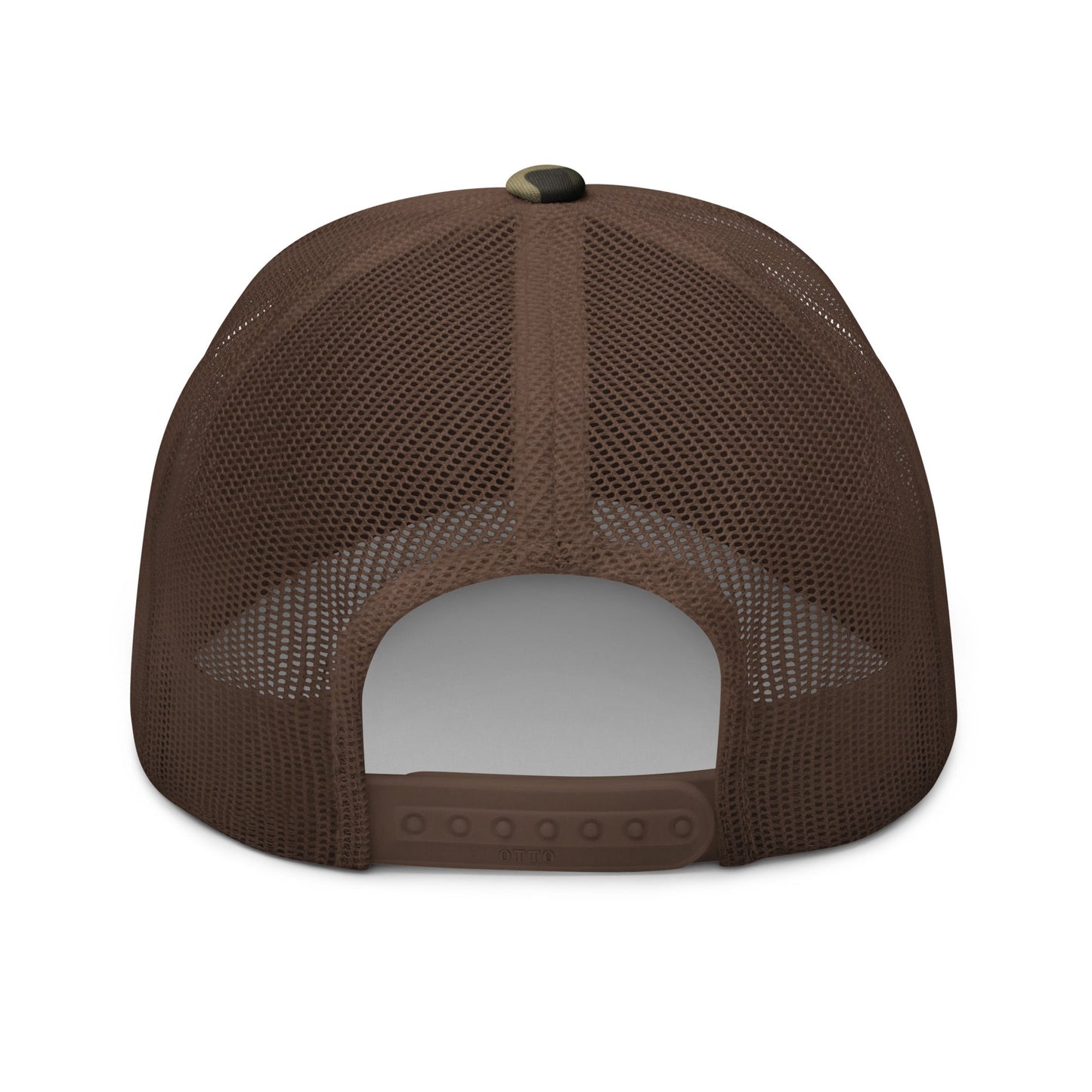 Harris Walz 2024 24 Camo Trucker Hat Camo Brown