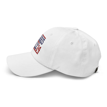 Harris Walz 2024 24 Dad Hat White