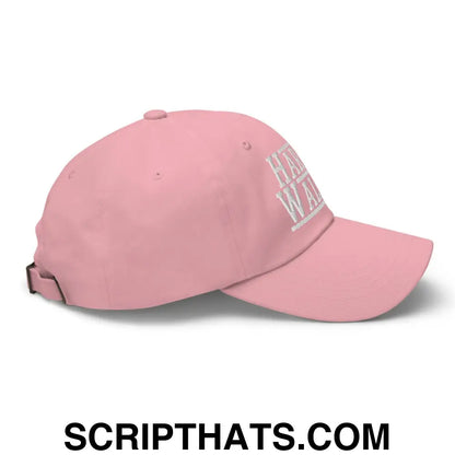 Harris Walz 2024 24 Dad Hat Pink