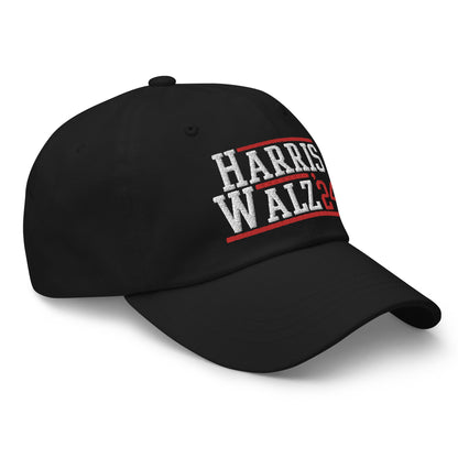 Harris Walz 2024 24 Dad Hat Black