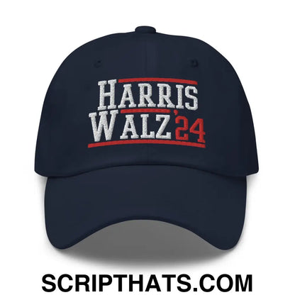 Harris Walz 2024 24 Dad Hat Navy