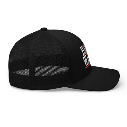 Harris Walz 2024 24 Retro Trucker Hat Black