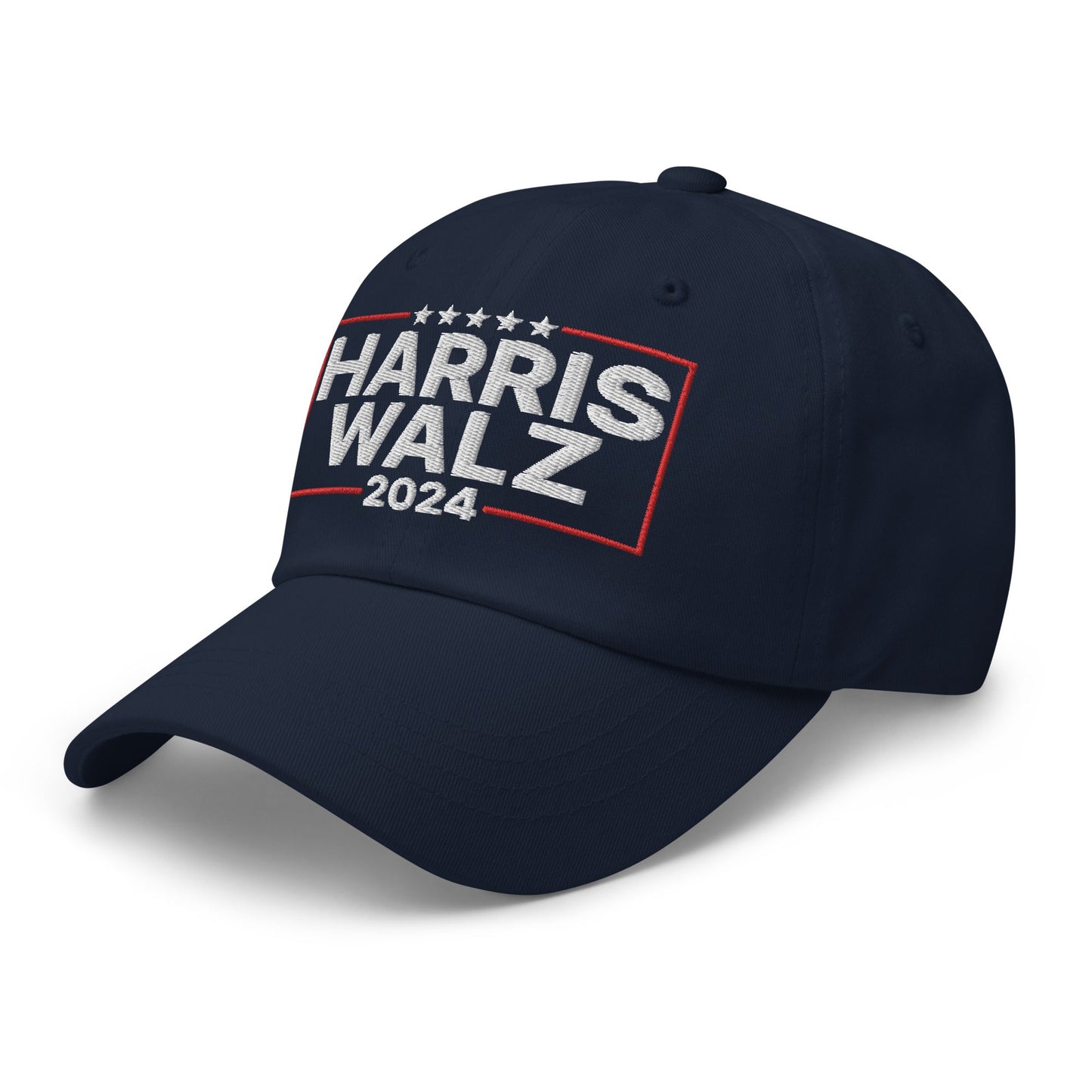 Harris Walz 2024 Dad Hat Navy