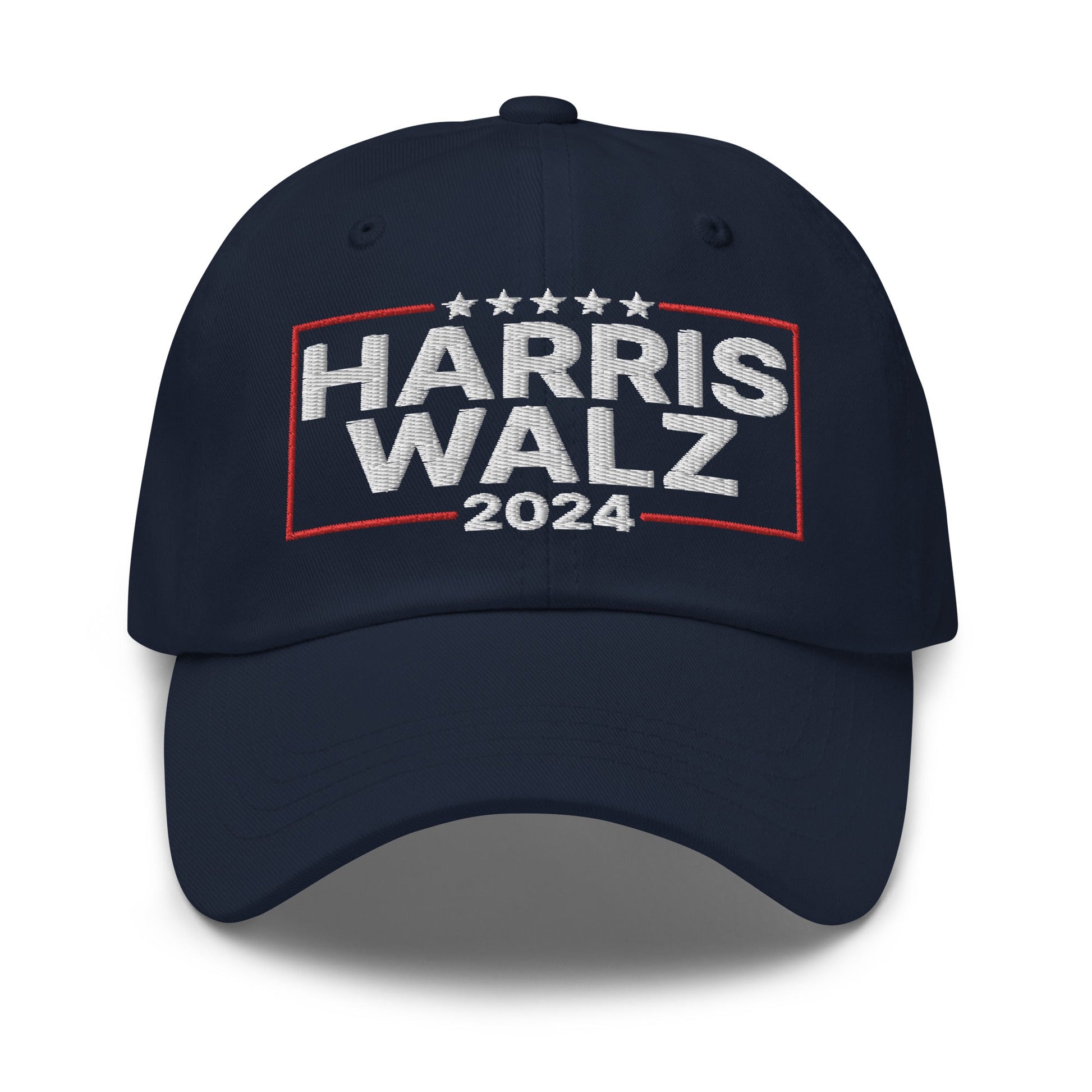 Harris Walz 2024 Dad Hat Navy