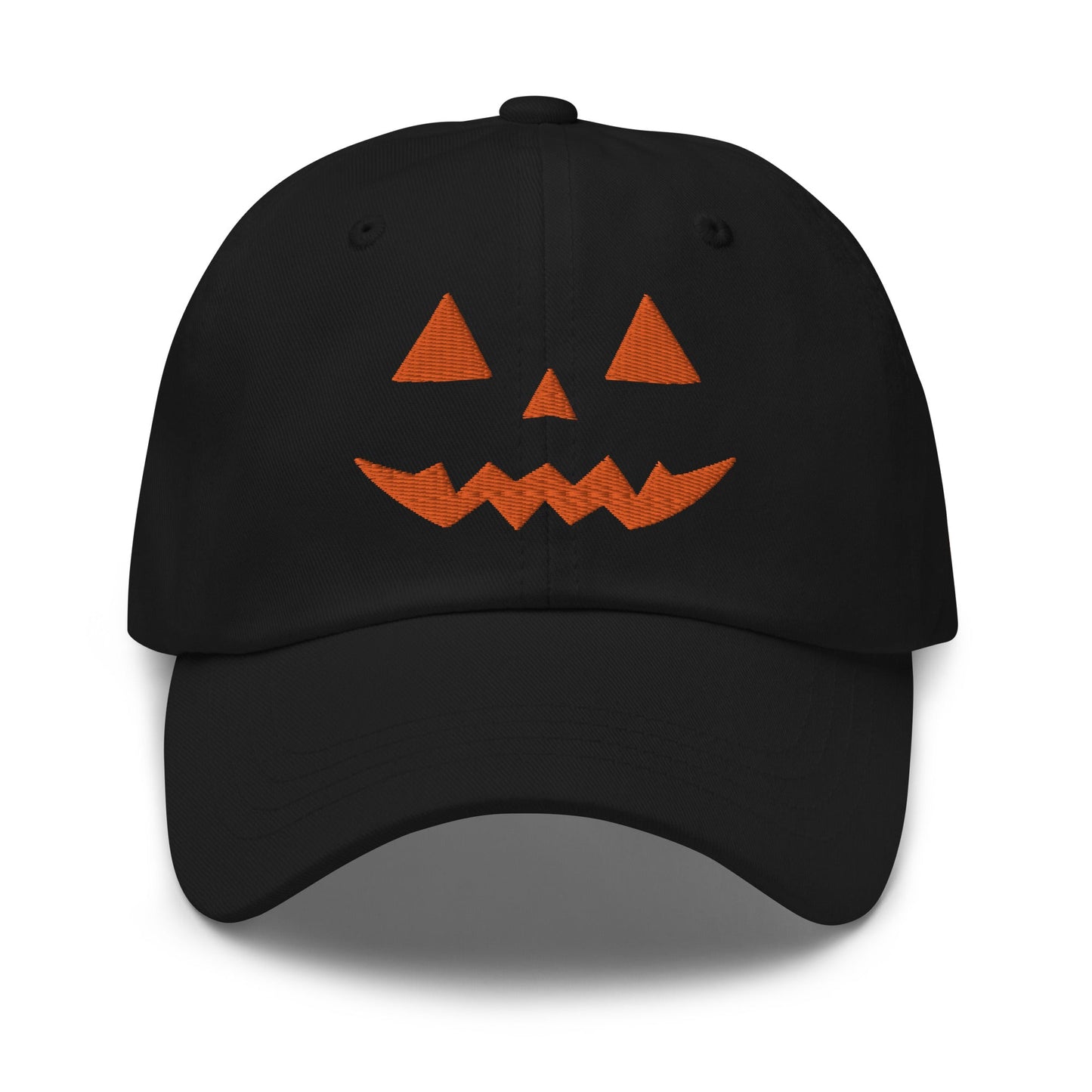 Harris Walz Jack-O'-Lantern Pumpkin Halloween Embroidered Dad Hat Default Title