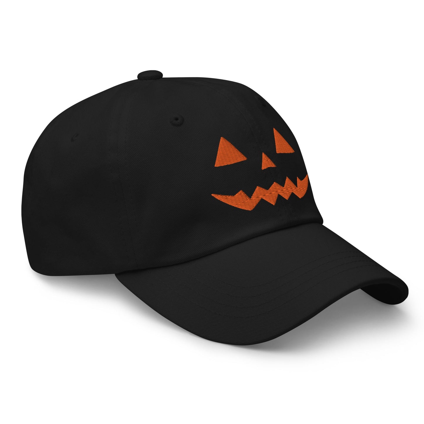 Harris Walz Jack-O'-Lantern Pumpkin Halloween Embroidered Dad Hat Default Title