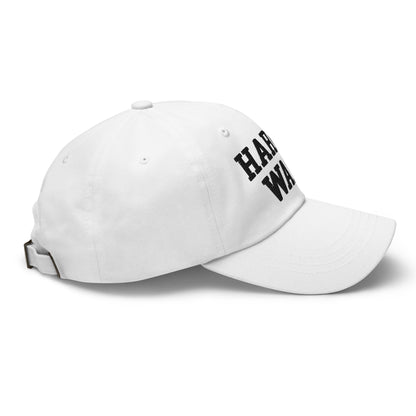 Harris Walz Midwest Dad Hat White