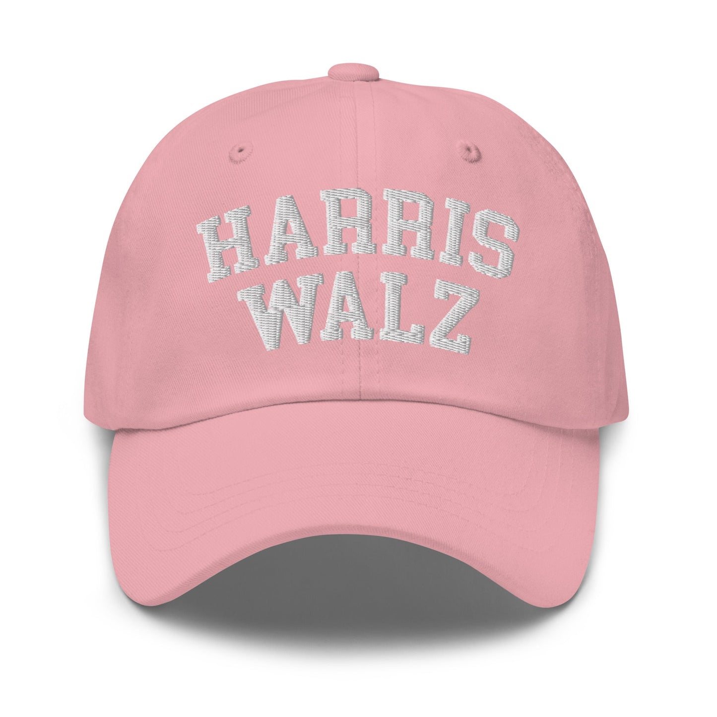 Harris Walz Midwest Dad Hat Pink