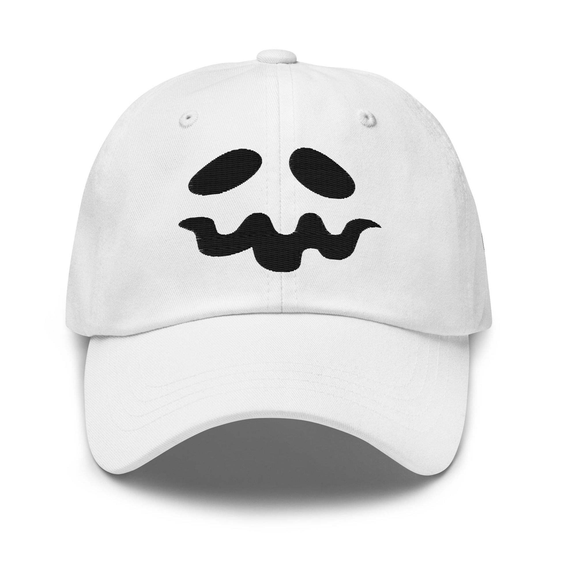 Harris Walz Scary Ghost Halloween Embroidered Dad Hat Default Title