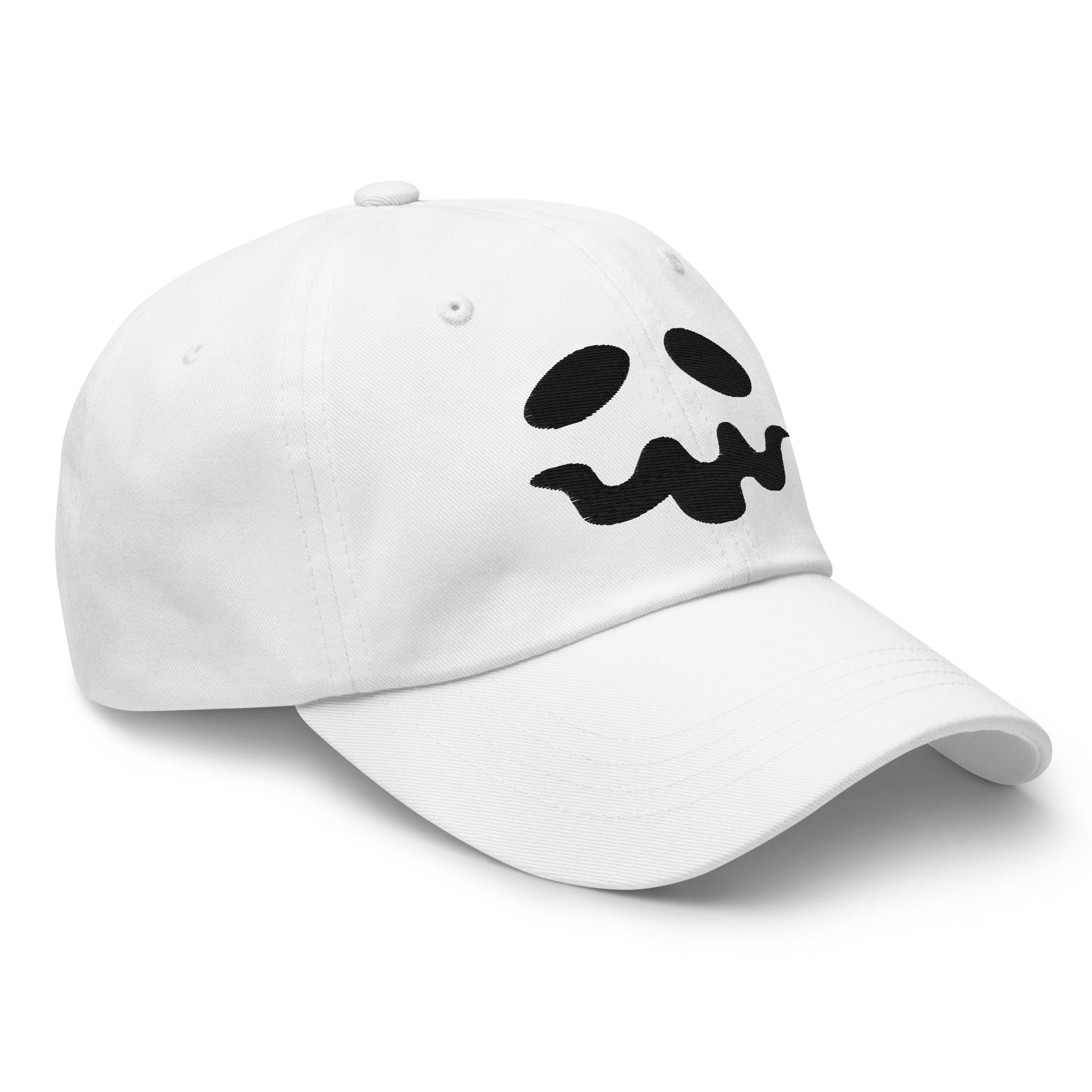 Harris Walz Scary Ghost Halloween Embroidered Dad Hat Default Title