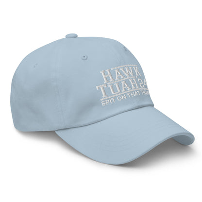 Hawk Tuah Tush '24 2024 Spit on that Thang Dad Hat Light Blue