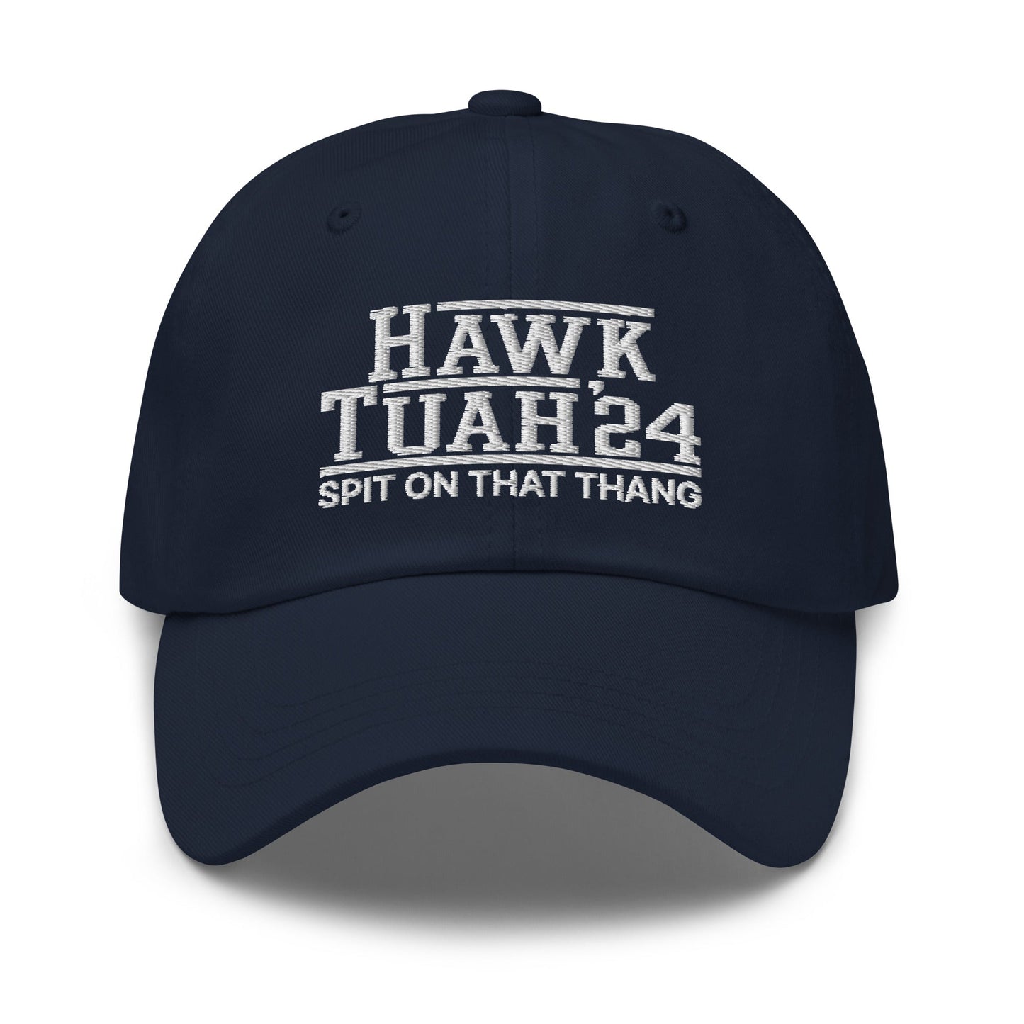 Hawk Tuah Tush '24 2024 Spit on that Thang Dad Hat Navy