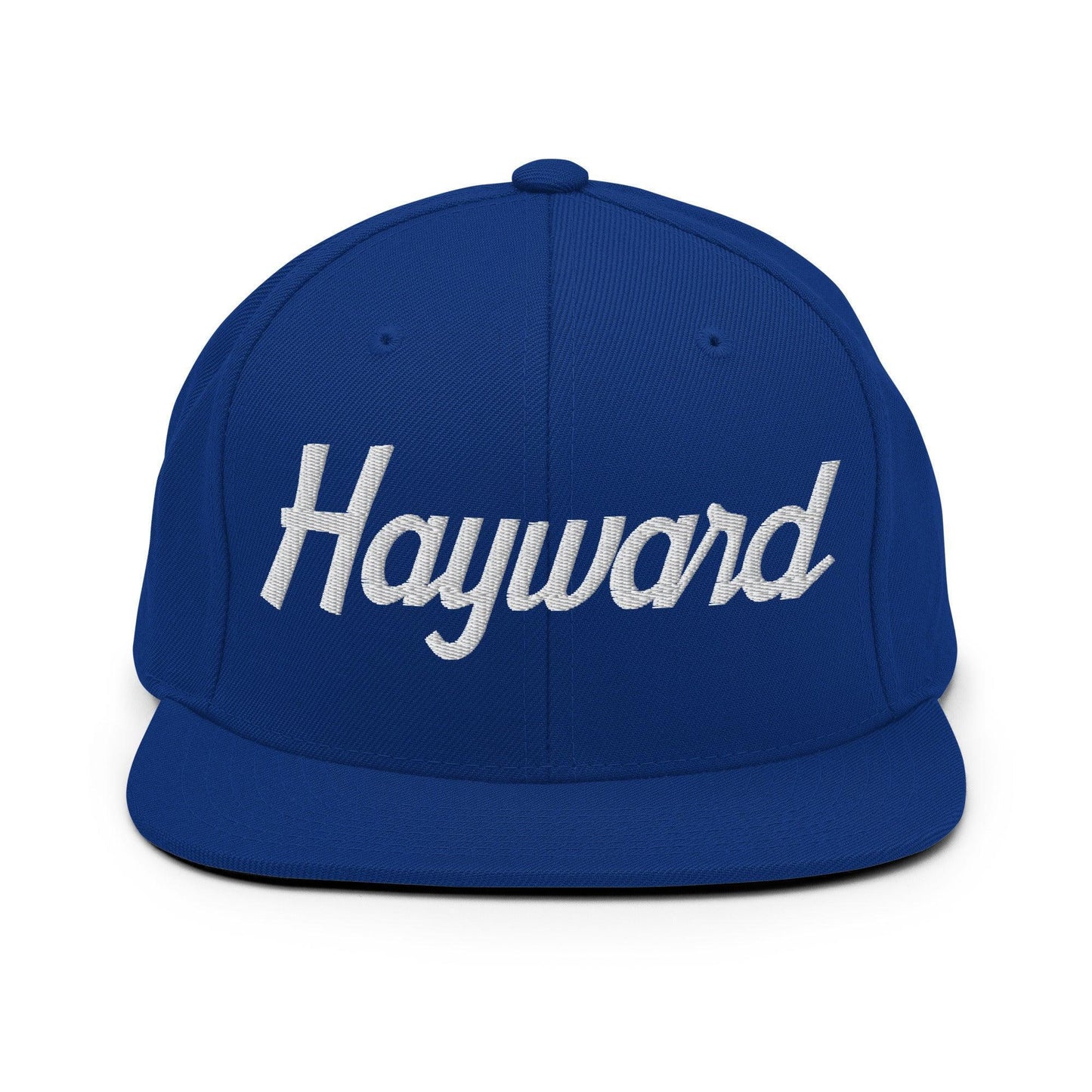 Hayward Script Snapback Hat Royal Blue