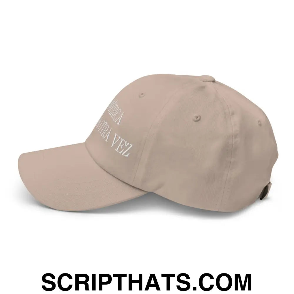 Haz América Mexicana Orta Vez Embroidered Dad Hat Stone