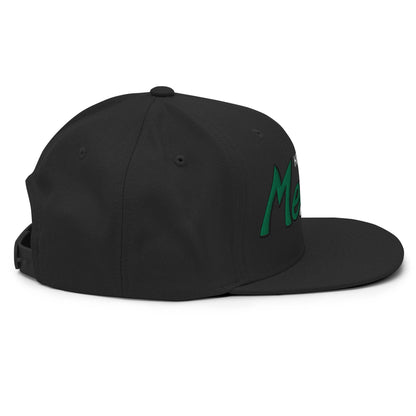 Hecho en Mexico IV Script Snapback Hat Black