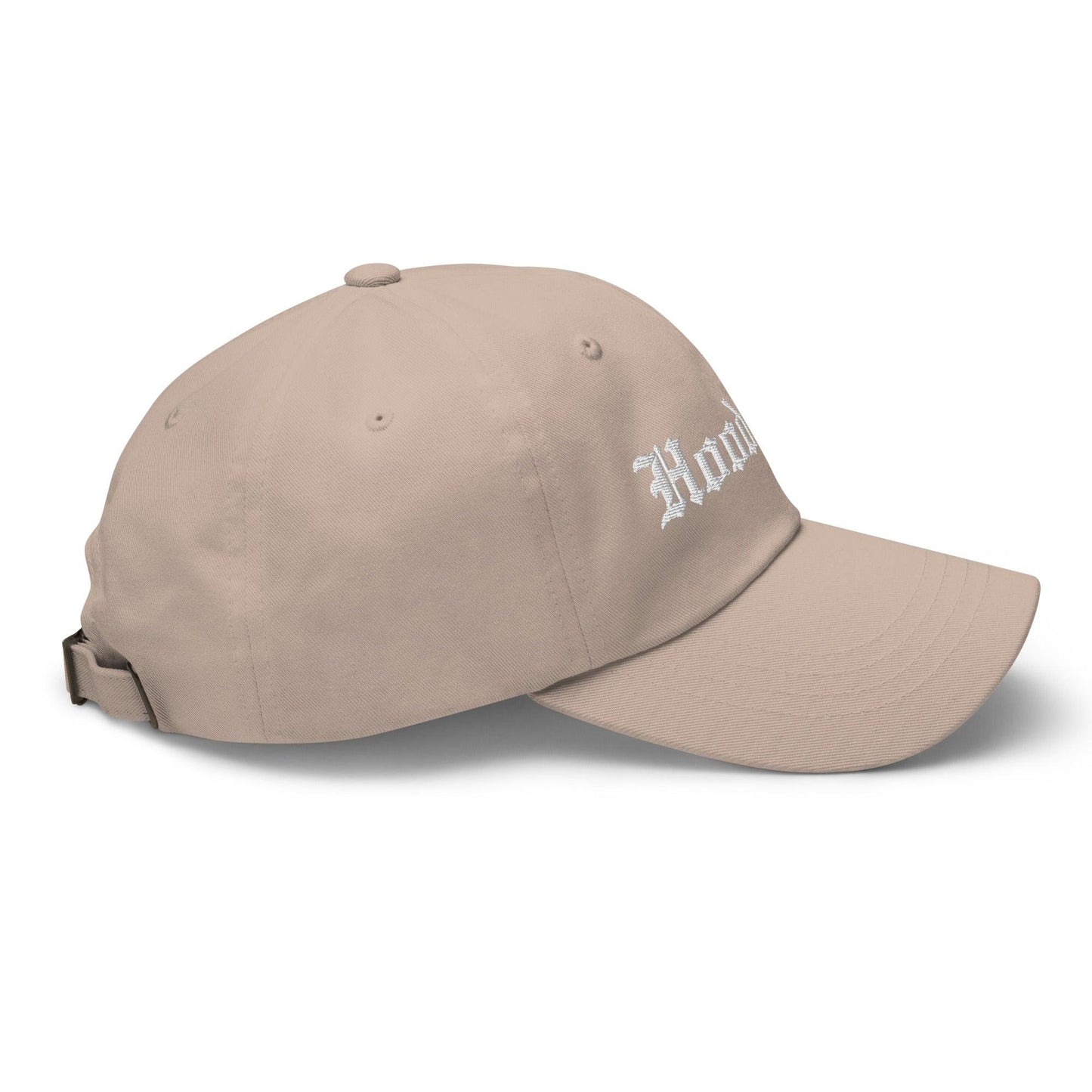 Hood Rat OG Old English Dad Hat Stone