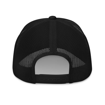 I Have Rabies Embroidered Mesh Trucker Hat Black