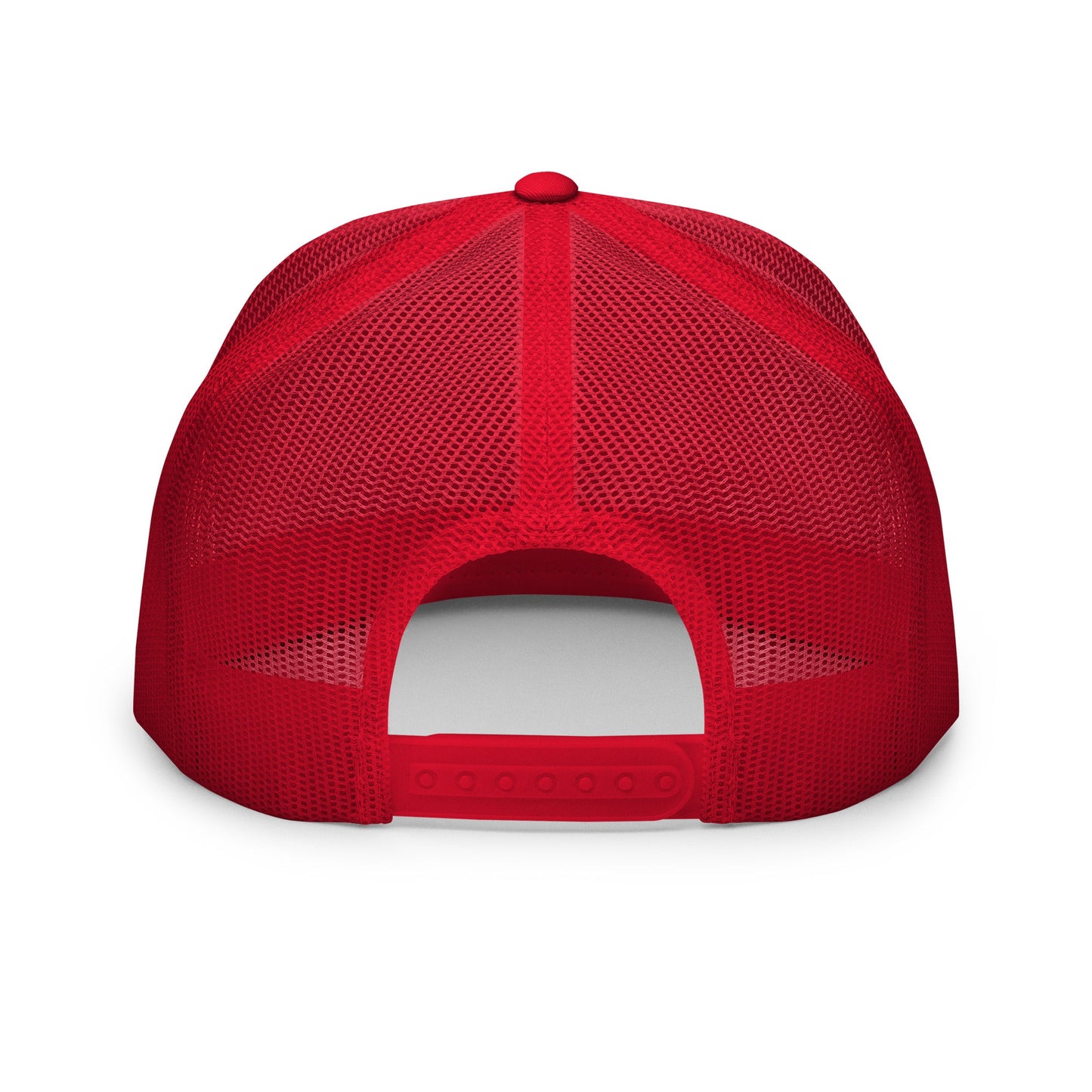 I'm Eggscellent Regular Trucker Show Hat Red White Red