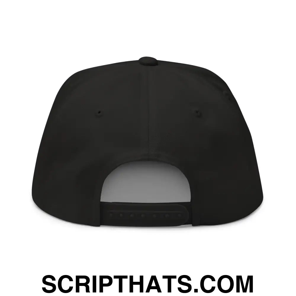 I'm Voting for the Felon Flat Bill Snapback Hat Black