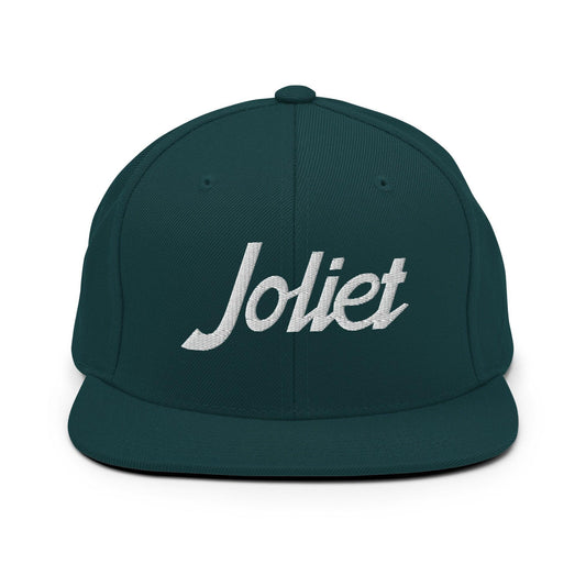 Joliet Script Snapback Hat Spruce