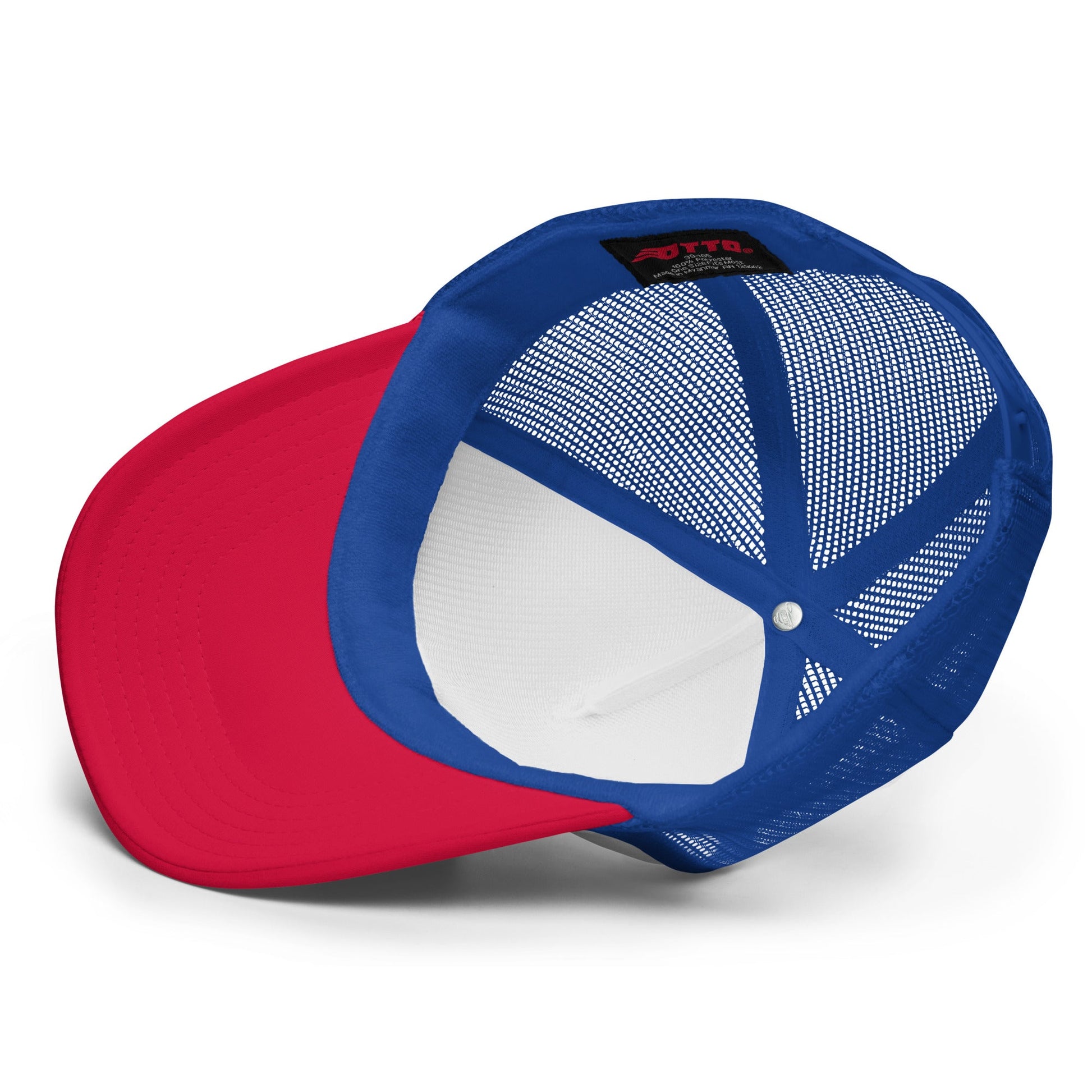 Just Here to Bang 4th of July Funny Foam Trucker Hat Red White Blue