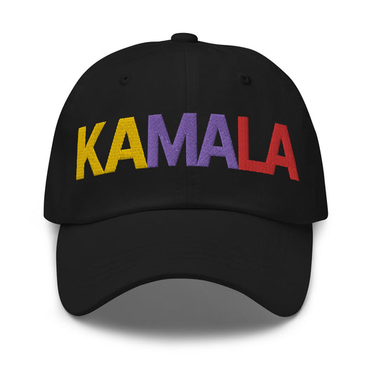 Kamala Harris 2024 Campaign Dad Hat Black