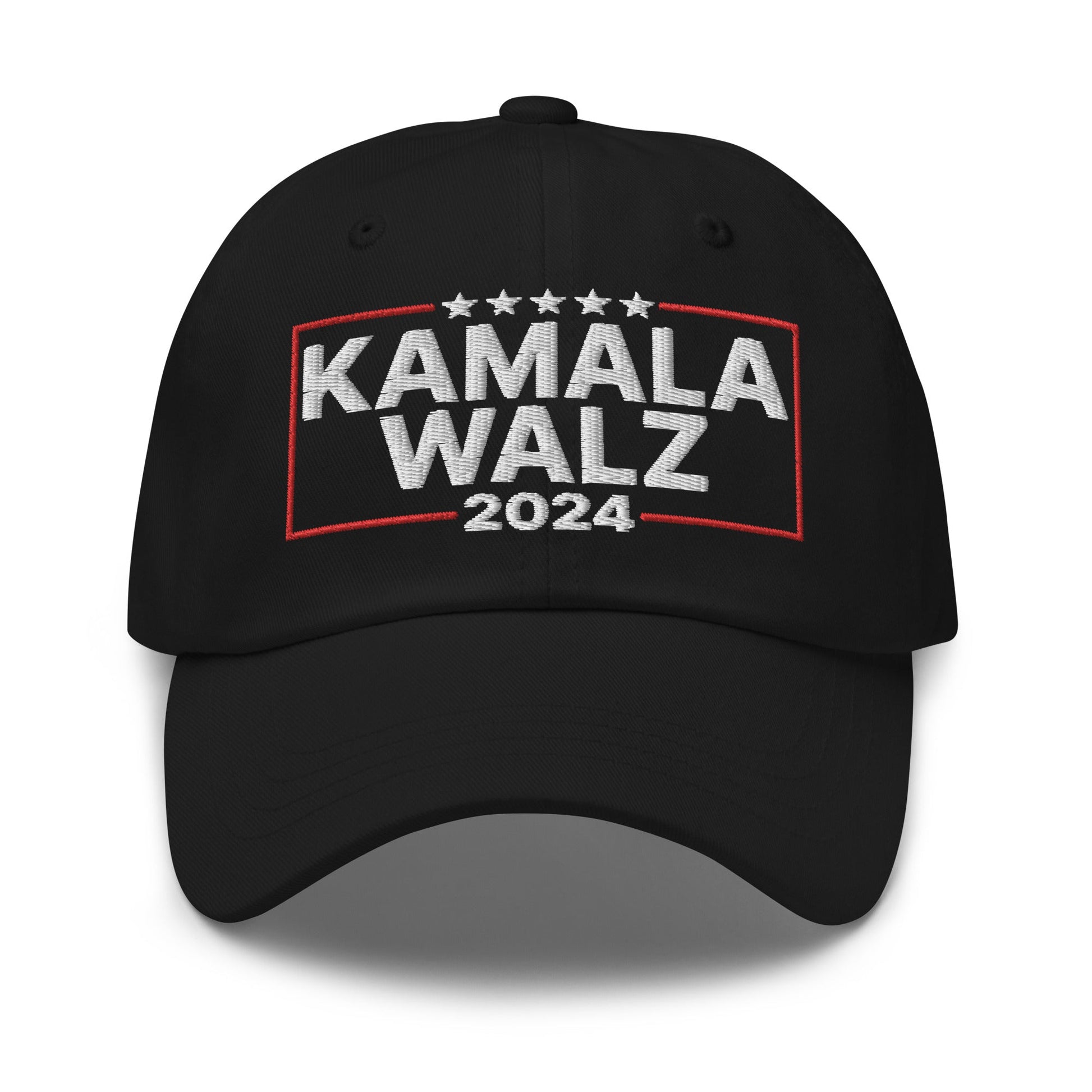 Kamala Harris 2024 Tim Walz Dad Hat Black