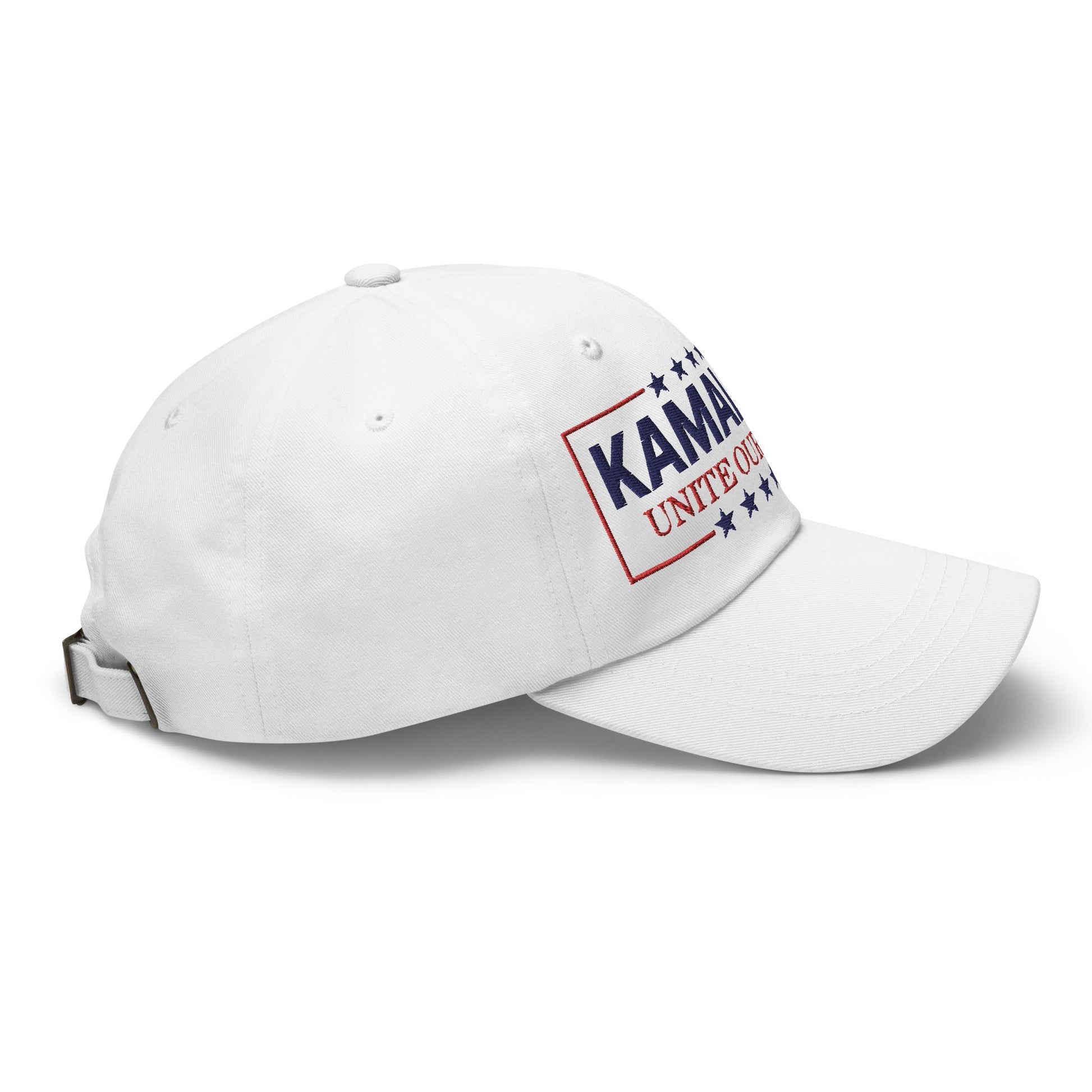 Kamala Harris 2024 Unite Our Nation Dad Hat White