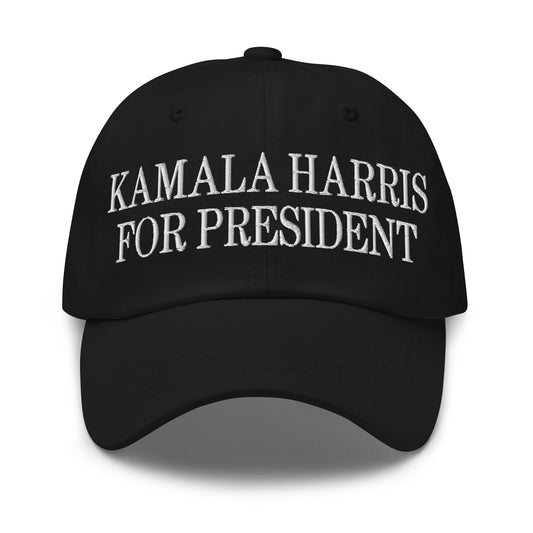 Kamala Harris for President Dad Hat Black