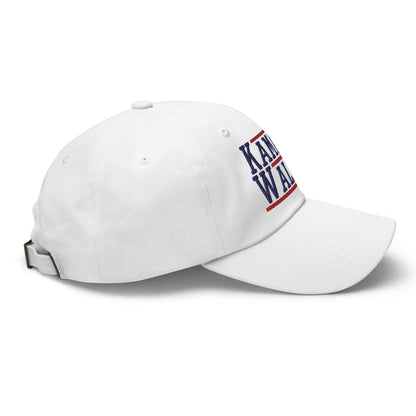 Kamala Harris Tim Walz 2024 Dad Hat White