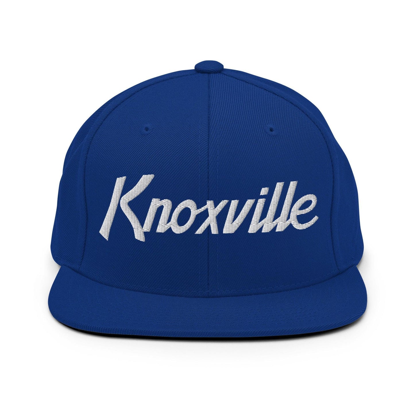 Knoxville Script Snapback Hat Royal Blue