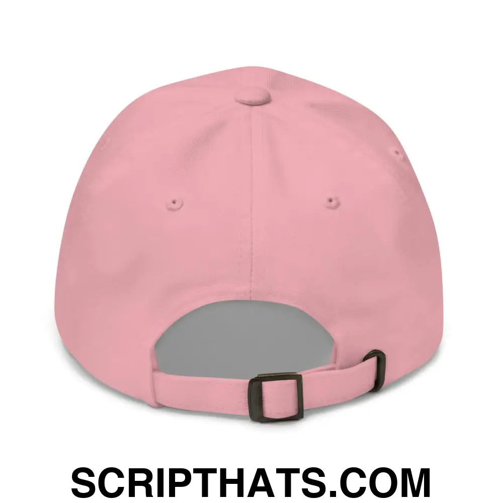 La Toxica OG Old English Dad Hat Pink