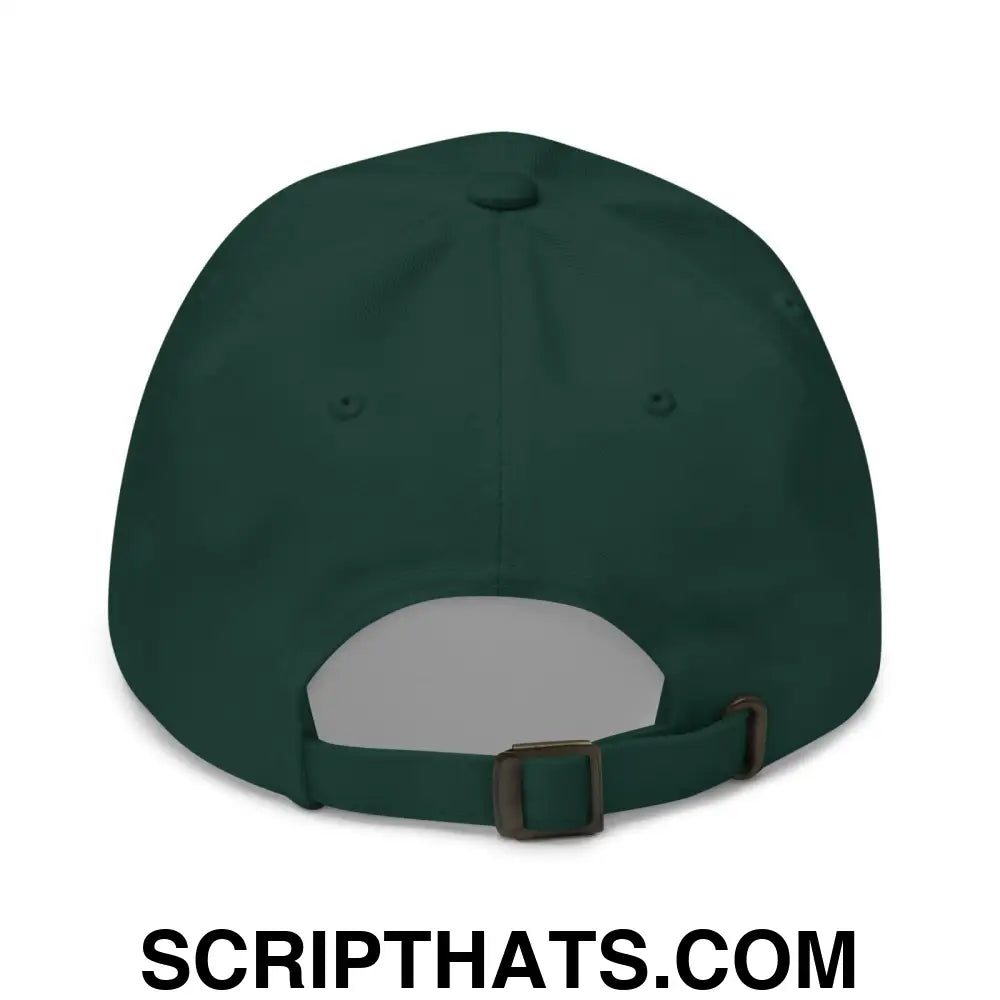 La Toxica OG Old English Dad Hat Spruce