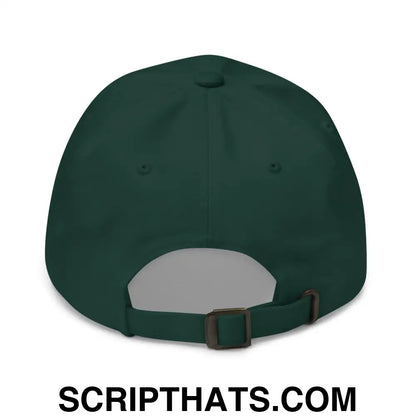 La Toxica OG Old English Dad Hat Spruce