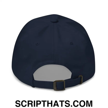 La Toxica OG Old English Dad Hat Navy