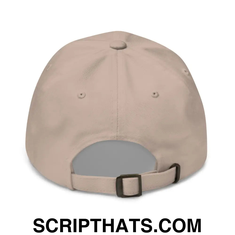 La Toxica OG Old English Dad Hat Stone