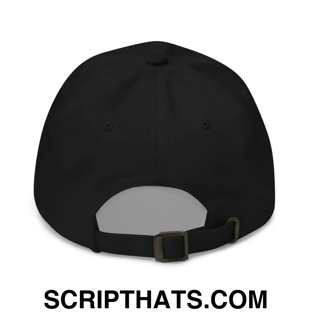 La Toxica OG Old English Dad Hat Black