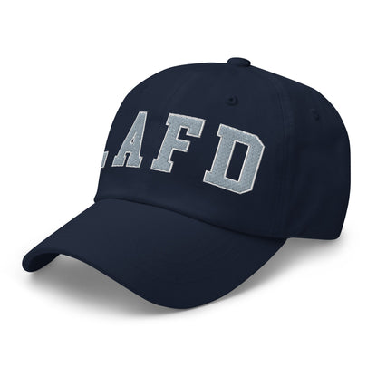 LAFD Los Angeles Fire Department Embroidered Dad Hat Navy