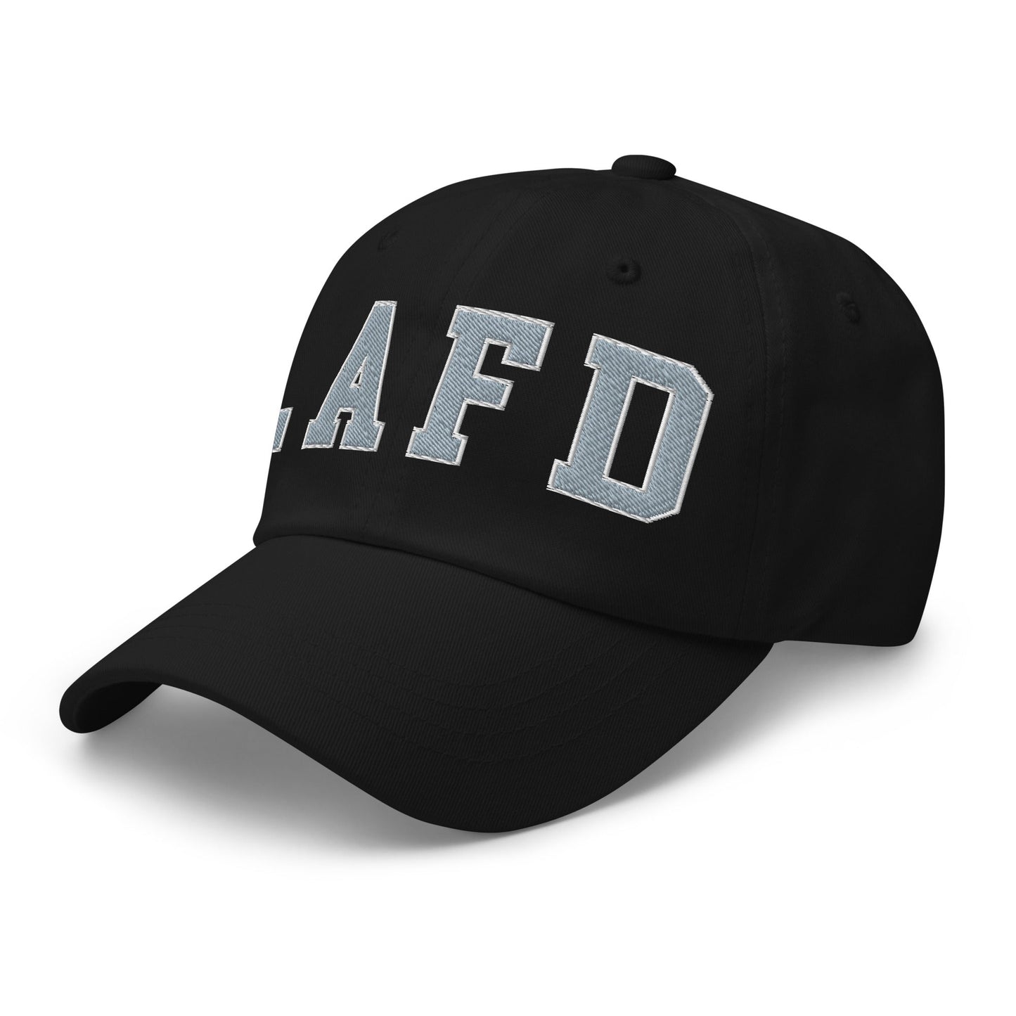 LAFD Los Angeles Fire Department Embroidered Dad Hat Black