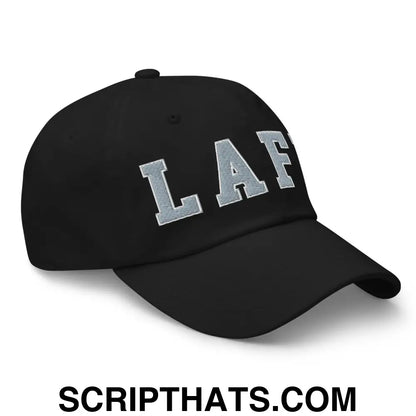 LAFD Los Angeles Fire Department Embroidered Dad Hat Black