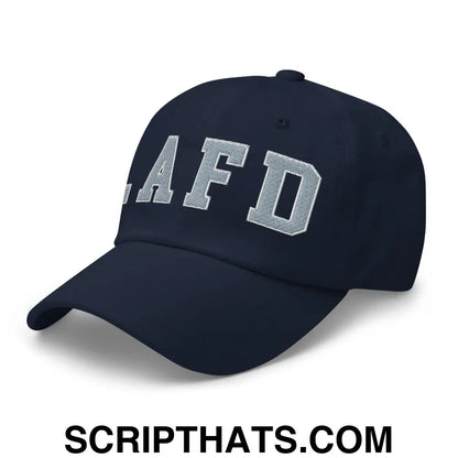 LAFD Los Angeles Fire Department Embroidered Dad Hat Navy