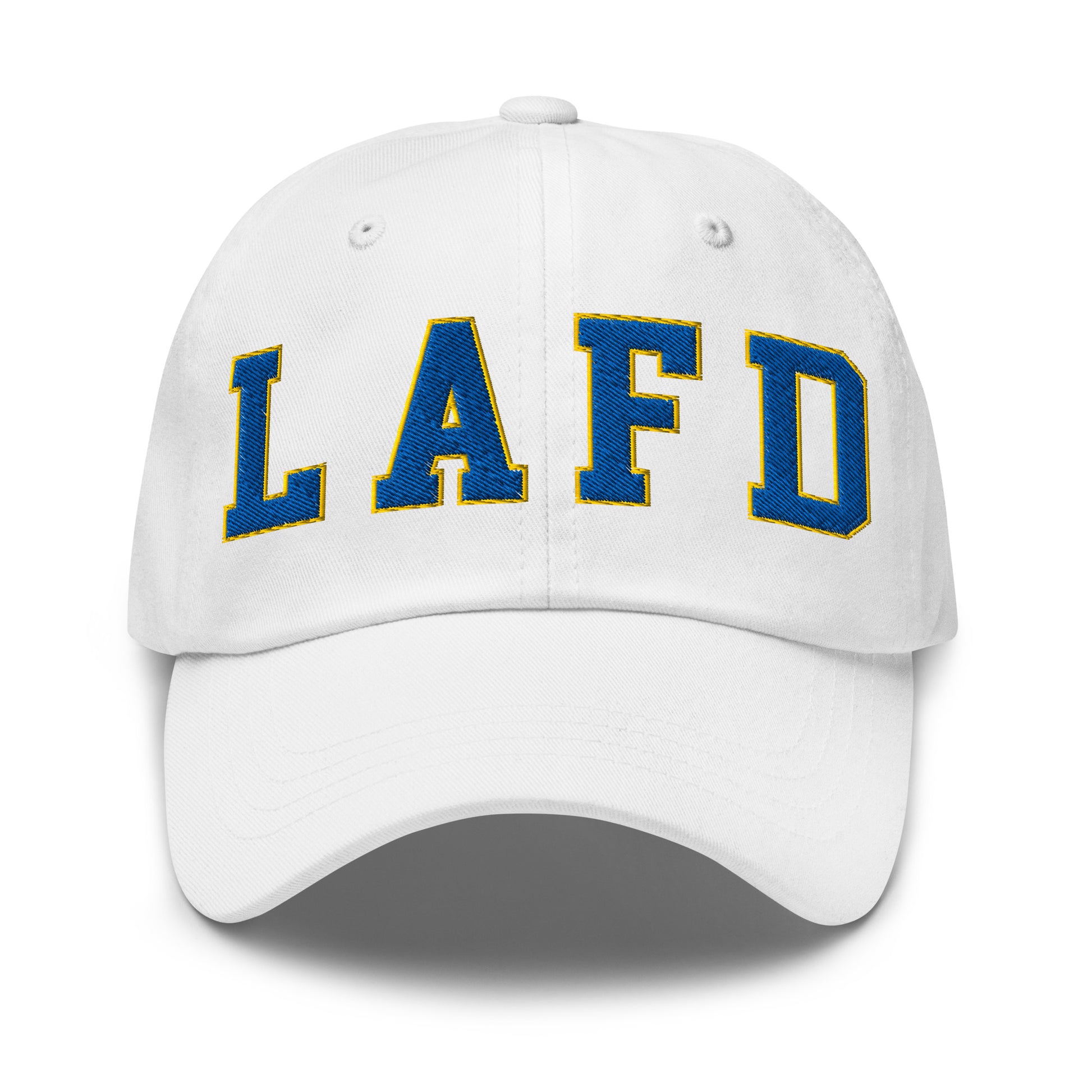 LAFD Los Angeles Fire Department Football Embroidered Dad Hat Default Title