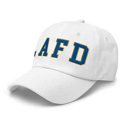 LAFD Los Angeles Fire Department Football Embroidered Dad Hat Default Title