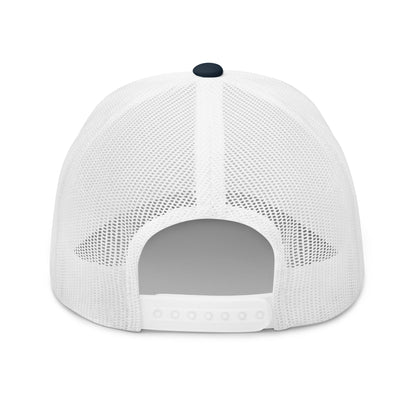 Let's Go Brenda FKH Retro Trucker Hat Navy White