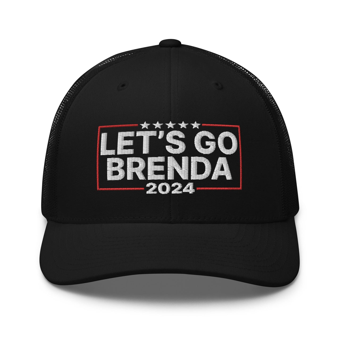 Let's Go Brenda FKH Retro Trucker Hat Black