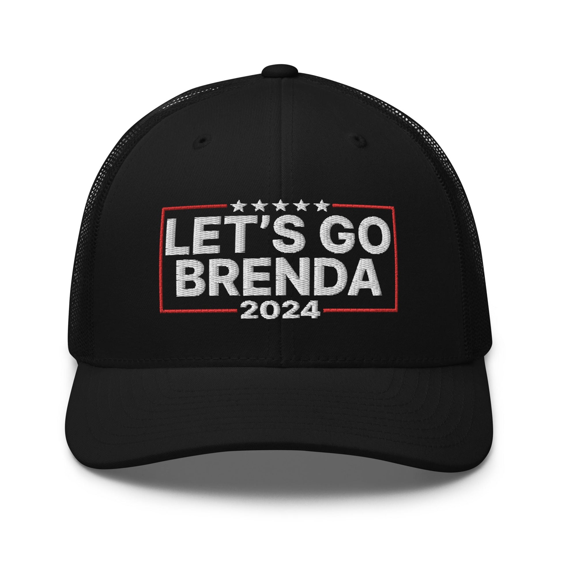 Let's Go Brenda FKH Retro Trucker Hat Black