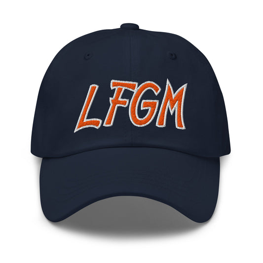 LFGM New York Baseball Embroidered Dad Hat Default Title