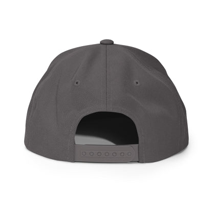 Love Your Neighbor Snapback Hat Dark Grey