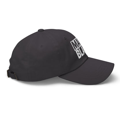 MAGA Black Dad Hat Dark Grey